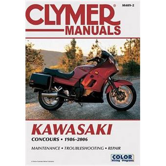 Clymer Manuals Kawasaki Concours 19862006 Clymer Motorcycle Repair Clymer Manuals Motorcycle Repair - 1