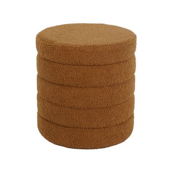 Banco baú sweeek bouclette | Ferrugem - 1