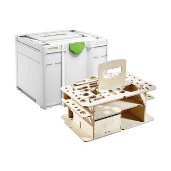 Caixa de Ferramentas Festool SYS3 HWZ M 337 | Verde, Branco - 1