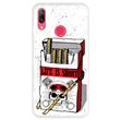 Capa Hapdey para Huawei Y7 2019 - Y7 Prime 2019 Design Caveira, A Vida é Curta em Silicone Flexível e TPU