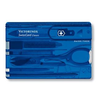Bolsa de Maquilhagem e de Manicura Victorinox SwissCard Classic | Azul, Transparente - 1