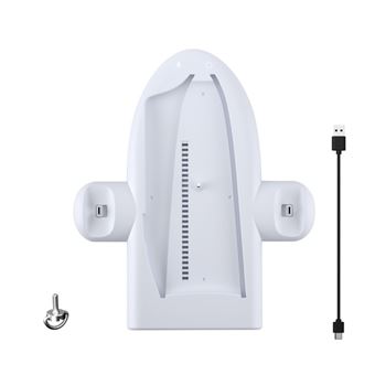 Suporte de Refrigeração com ventilador e iluminação EZII TP5-3528 para PS5 Slim | branco - 1