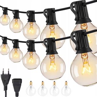 Iluminação Decorativa SZSMART G25 G40 LED string light 220V 25xBulbs - 1