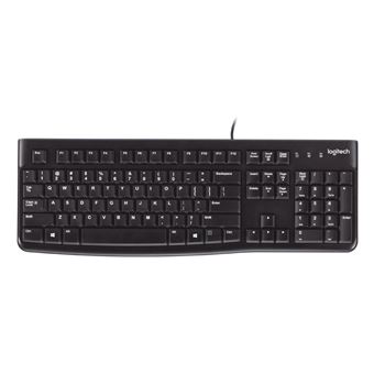 Teclado com Fios Logitech Keyboard K120 for Business | Idioma: Eslovaco | Preto - 1