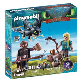 Conjunto de brinquedos Playmobil Dragons 70040 - 1