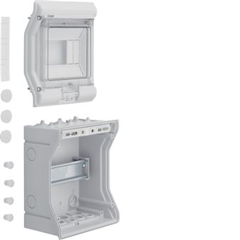Quadro de distribuição elétrica Hager VE106D | Cinzento - 1