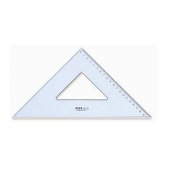 ARDA Squadra 45° 30 cm Linea Uni Poliuretno Transparente - 1