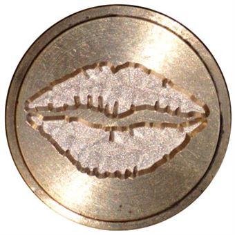 Sinete Torrejano Simbolo Beijo 67 com Cabo de Madeira Pasi100600 - 1