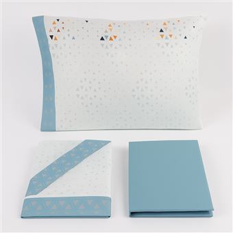 Jogo de Cama modelo Francisca | 240x290 cm | Azul - 1