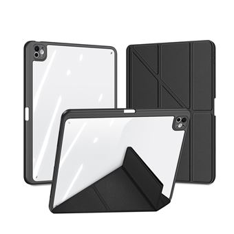 Capa DUX DUCIS para iPad Pro 11 2024 PU com Suporte, Caneta e Proteção Total,preta - 1
