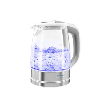 Chaleira Elétrica Cecotec 01510 | Transparente, Branco - 1