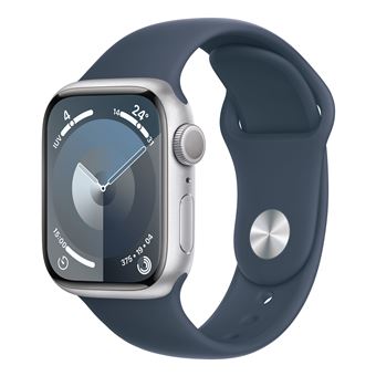 Smartwatch Apple Watch Series 9 | 41 mm | Azul, Prateado - 1