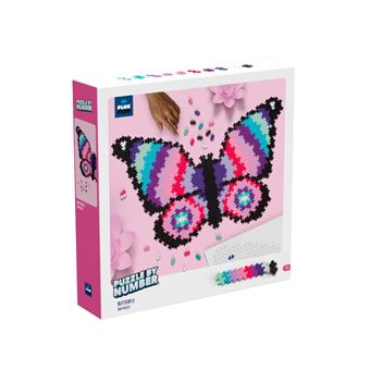 Puzzle de Blocos Plus-Plus Fauna Butterfly | 800 Peças - 1