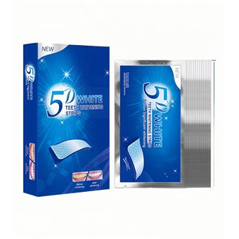 Tiras de Branqueamento de Dentes BAYKAR 5D WHITE | Suaves e Eficazes | 14 pares - 1
