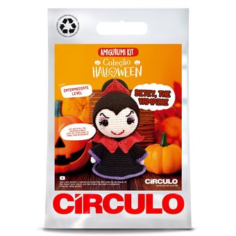 Kit de Crochet Circulo Amigurumi Halloween Collection - Vampira - 1
