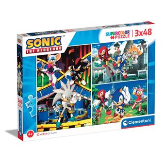 Puzzle Clementoni Supercolor Sonic the hengehog - 1