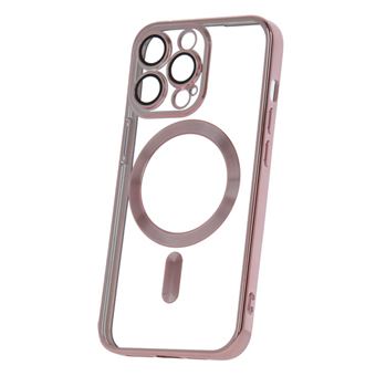 Capa Magsafe TFO para iPhone 13 PRO MAX | Transparente - Rosa Dourado - 1