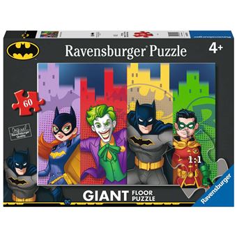 Tapete de Puzzle Ravensburger Banda Desenhada Giant Floor  | 60 Peças - 1