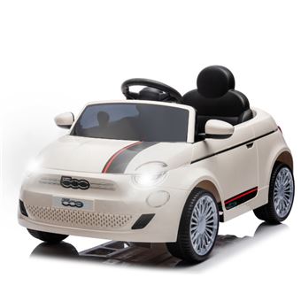 Veículo Ride On Milly Mally Fiat 500e White - 1