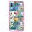 Capa Hapdey para Samsung Galaxy A40 2019 Design Conchas e Estrelas do Mar em Silicone Flexível e TPU Cor-de-Rosa_0
