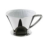 Cilio 106152 filtro para café Copo Filtro de café reutilizável Prateado 1 peça(s)