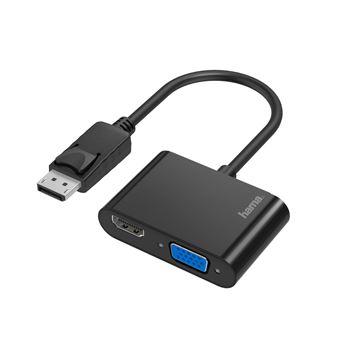 Adaptador de Cabo de Vídeo Hama 00200334 | Preto - 1