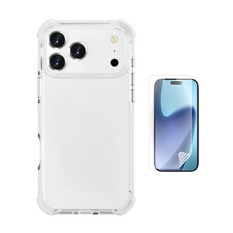Kit Capa Superprotect Anti-Shock + Pelicula Hydrogel Frente PHONECARE para Apple iPhone 17 Pro Max | Transparente - 1