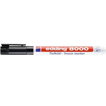 Edding 8000 marcador Preto 1 peça(s) Preto e Vermelho e Branco - 1