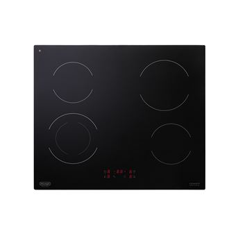 Placa de Vitrocerâmica De’Longhi PVC 61 N | Elétrica | 60 cm | 4 Zonas | Preto - 1