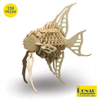 Peixe Modelismo Donau Painéis de Contraplacado com 130 Peças - 1
