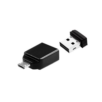 Unidade de Memória Usb Verbatim Store' n' Go Nano | Preto - 1
