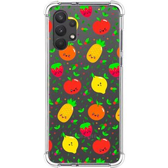 Capa Tumundosmartphone de silicone anti-choque para Samsung Galaxy A32 4G design Frutas 01 Desenhos - 1
