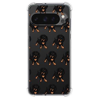 Capa de Silicone TUMUNDOSMARTPHONE para Google Pixel 9 Pro XL 5G anti-choque | desenhos Cães 10 - 1