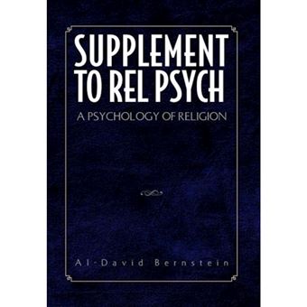 Supplement to Rel Psych - A Psychology of Religion - Hardback - 2011 - 1