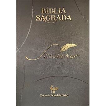 Bíblia Sagrada - Scribere - Marrom - 1