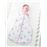aden + anais G3463B saco manta para bebé Rosa, Branco Menina_3