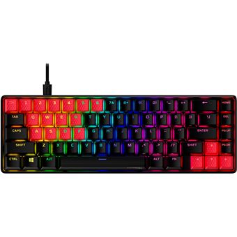 Tecla para Teclado HyperX HyperX Teclas de borracha - Kit de acessórios de gaming - Vermelho (layout dos EUA) | Vermelho - 1
