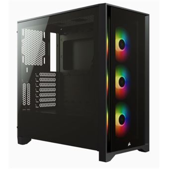 Caixa para Computador Corsair iCUE 4000X RGB | Preto - 1