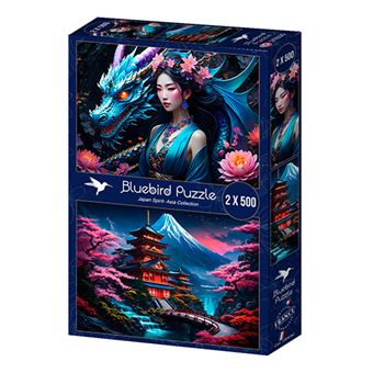 Puzzle BLUEBIRD F-90950 Japan Spirit - Asia Collection | Pack 2 x 500 Peças - 1