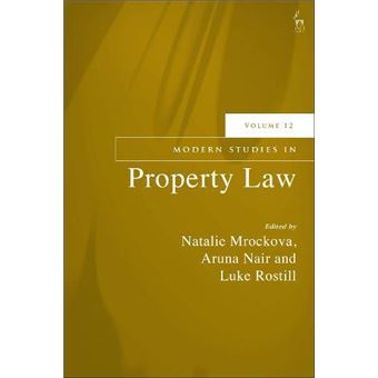 Modern Studies In Property Law Volume 12 By Bloomsbury Publishing Plc - 1