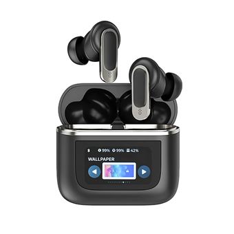 Auriculares Bluetooth Klack com Cancelamento de Ruído Real (ANC) e Ecrã Tátil Inteligente para Controlo Total - 1