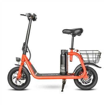 Scooter Elétrica Samebike SM-C01 | 36V | 10.4ah | 350W | 40km | Vermelho - 1