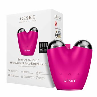 Massajador Facial Geske Microcurrent 6 em 1 | Magenta - 1