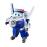 Figura de acção Transform-a-Bot Super Wings Transforming Paul Azul e Branco_0