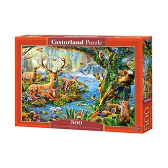 Puzzle Castorland Forest Life | 500 Peças - 1
