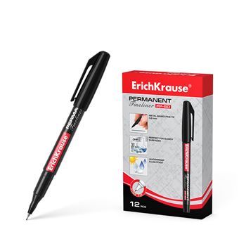 Caneta Fineliner ErichKrause FP-50 | Preto - 1