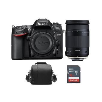 Nikon D7200 + Tamron 18-400Mm F3.5-6.3 Di Ii Vc Hld (B028)  + Camera Bag+ Cartão 16Gb SD - 1