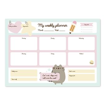 Planner Semanal A3 Pusheen - 1
