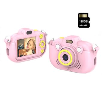 Câmara digital para crianças DUDAO DC502 | 2.7k | 48MP | 2,4" | 128G | Rosa - 1