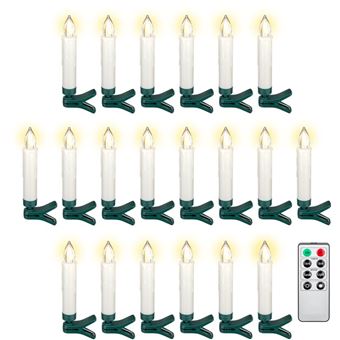 Vela Elétrica Goobay 53942 | Verde, Branco - 1